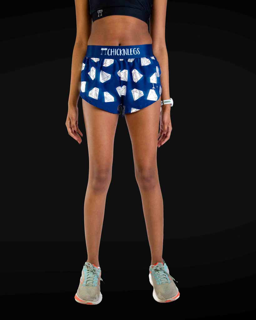 Women's Diamonds 1.5" Split Shorts
