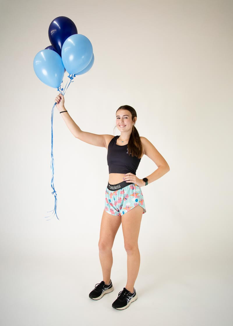 Women's Flying Pigs 1.5" Split Shorts