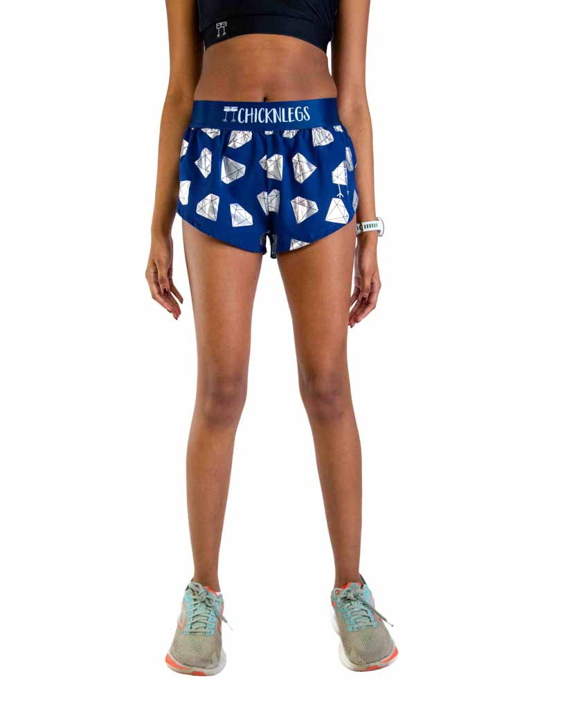 Women's Diamonds 1.5" Split Shorts