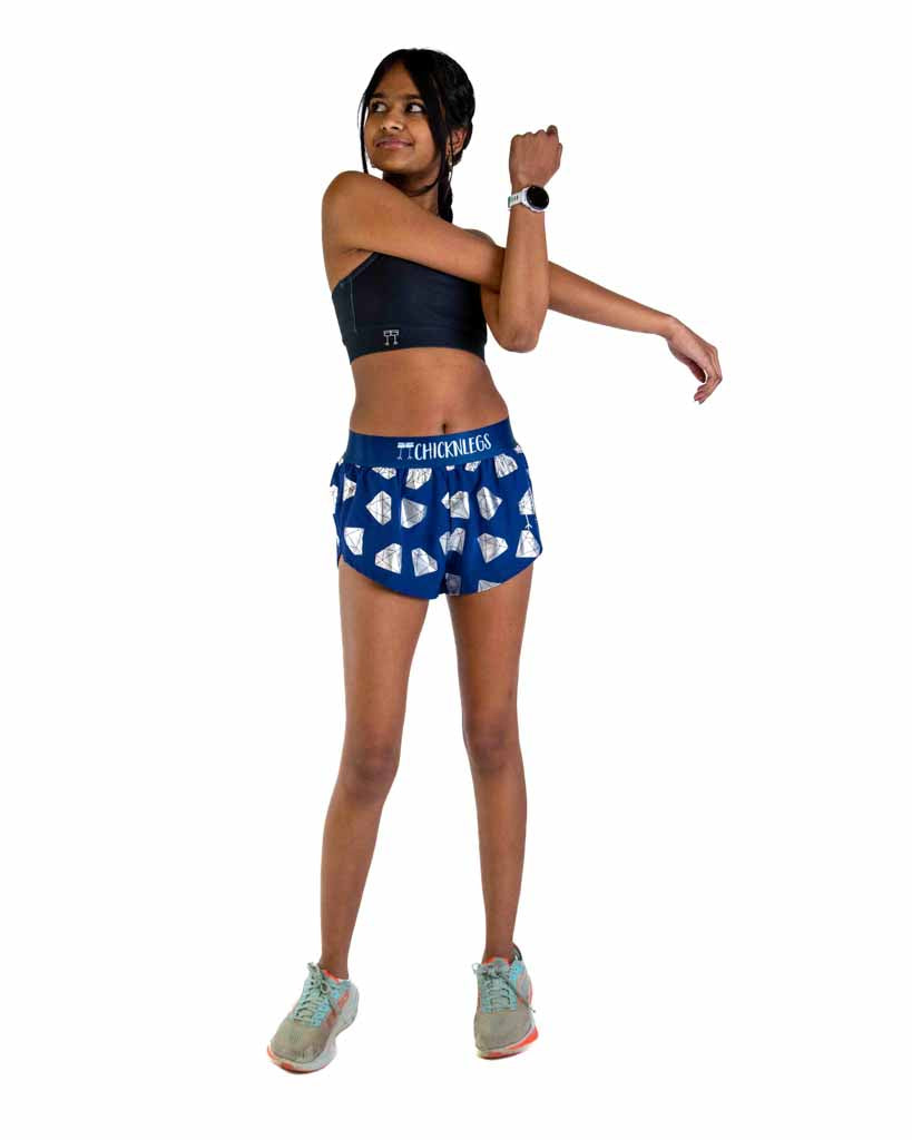 Women's Diamonds 1.5" Split Shorts