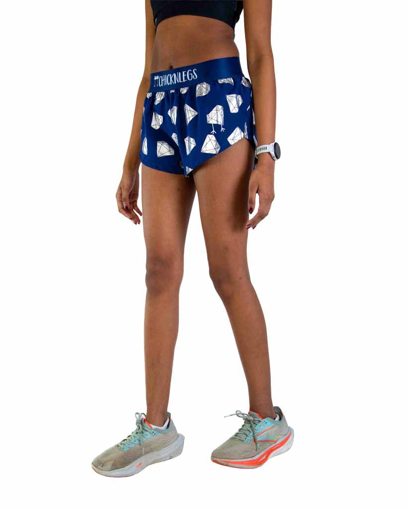 Women's Diamonds 1.5" Split Shorts