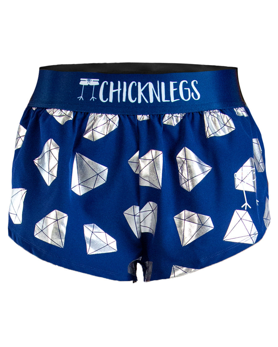 Women's Diamonds 1.5" Split Shorts