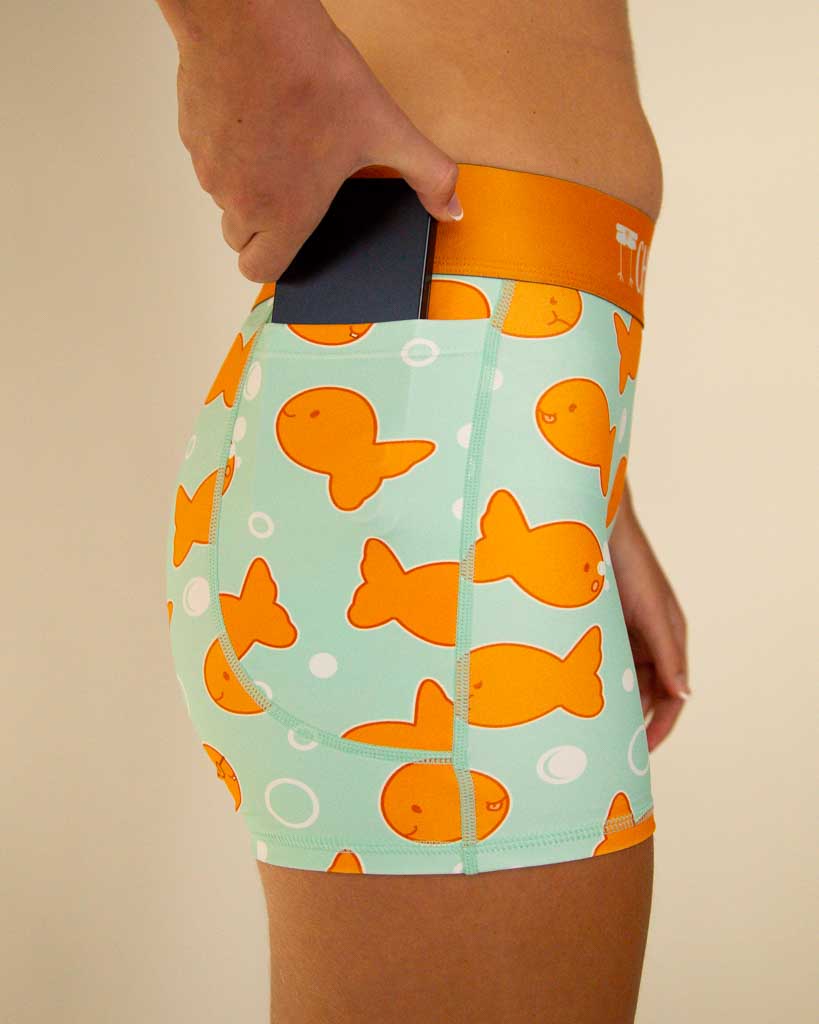 Women's Goldfish 3" Compression Shorts