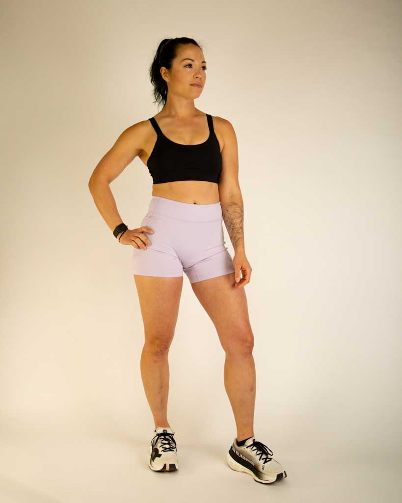 Women's FLY High-Waisted 5" Biker Shorts – Lily