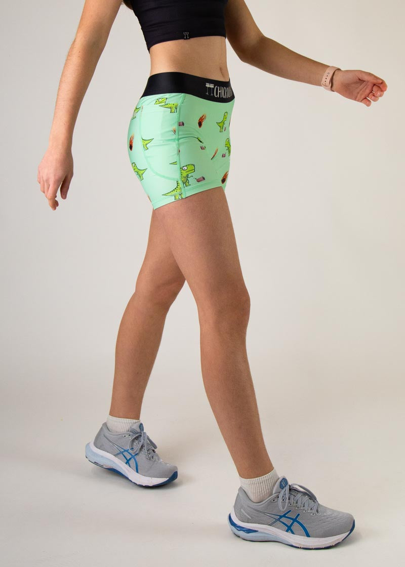 Women's Dino-sore 3" Compression Shorts